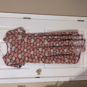 Lularoe Carly swing dress size S